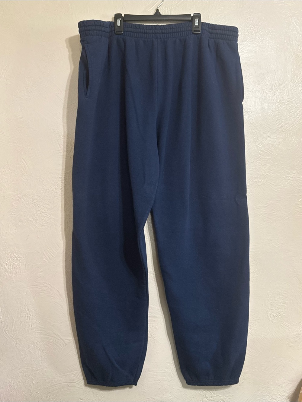 Fruit of the Loom Men's Dark Navy Sweatpants 0431